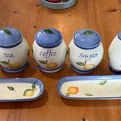 Kitchen Storage set( tea , coffee . Sugar )