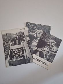 1970 Quackser Fortune Has A Cousin In The Bronx Press Kit/Pressbook Gene Wilder