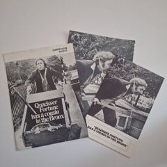 1970 Quackser Fortune Has A Cousin In The Bronx Press Kit/Pressbook Gene Wilder