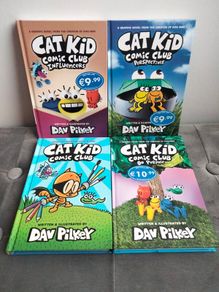 Cat Kid books (hard back)