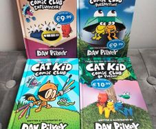 Cat Kid books (hard back)