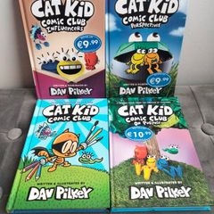 Cat Kid books (hard back)