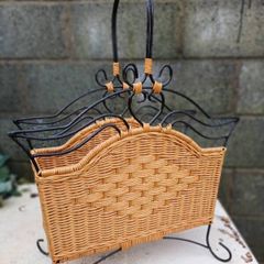 Vintage Magazine Rack
