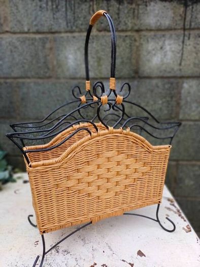 Vintage Magazine Rack