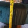 Green velvet coffee table /footstool Image 3