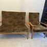 Vintage Parker Knoll Mid-Century Set (Sofa & High-Back Armchair) Image 2