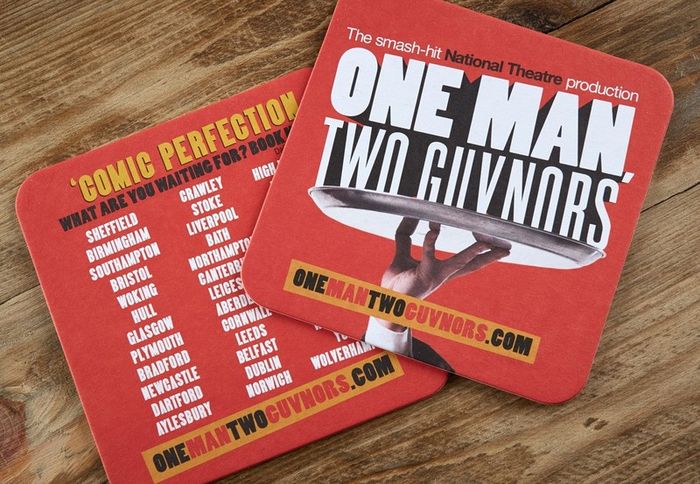 Personalised High Quality Printed Beer Mats