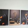 3 framed  large canvas 45x65cm each Image 3
