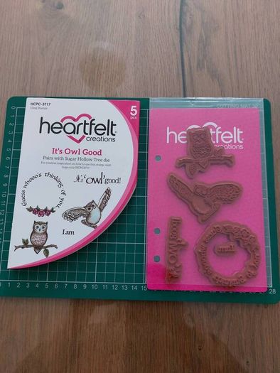 Heartfelt stamps - It's owl good
