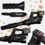 Parkside Performance 40V Cordless Brushless Hand Held Leaf Blower. Garden Household Indoor Outdoor Maintenance DIY Image 3