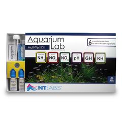 NT Labs Aqua Lab Multi-Test Kit - Essential Aquarium Water Tests Kit - Up to 200 Tests