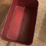 Beautiful old red Trug Image 7
