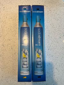 SODASTREAM CO2 Gas Cylinders X2 (1x Full . 1x Empty)