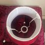 Vine red lamp shade Image 3