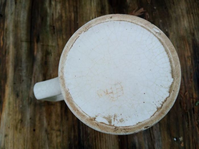 1940s Large mug, pottery mug, Irish farmhouse pottery