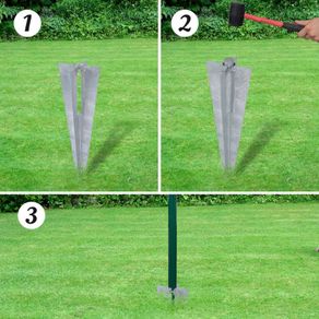 Euro Fence Stee Green