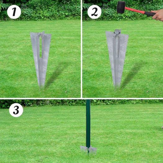 Euro Fence Steel 25x0.8 m Green