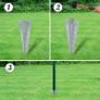 Euro Fence Steel 25x0.8 m Green Image 3