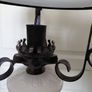 Antique French lustre ceiling lamp Image 4