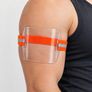 High Visibility Security Armband with Horizontal ID Holder Image 2