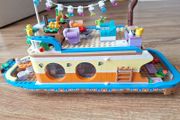 Lego friends houseboat
