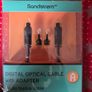 Brand New Digital Optical Cable with Adapter Image 2