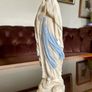 Beautiful Virgin Mary Statue by Dupont France Lourdes Early 20th Century Image 8