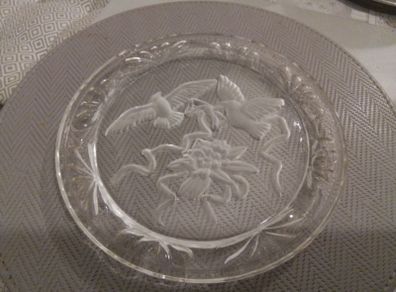 Etched Glass Plate