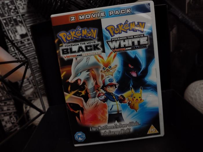 Pokemon The Movie Black & Pokemon the Movie: White ! Victini and Reshiram ! Victini & Zekrom ! DVD ! 2-Discs ! 2011 !