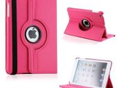 Leather 360 Degree Rotating Case Cover For Ipad 2 and New Ipad 3 With Sleep Wake
