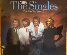ABBA The singles the first 10 years original Irish release double album in vg+ condition