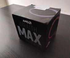 AMD Wraith MAX Cooler & be quiet! Pure Wings 2 140mmFan