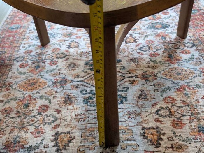 Nathan Mid Century Antique Triangular Teak and Glass Coffee Table