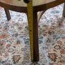 Nathan Mid Century Antique Triangular Teak and Glass Coffee Table Image 10