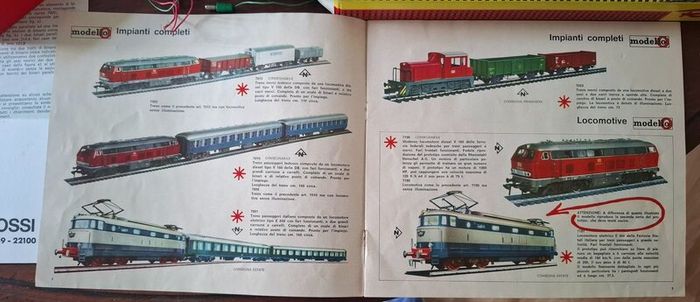 Rivarossi 7001 Italian Passenger Train  O Gauge