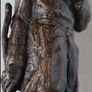 Benedict Joseph Labre Sculpture - Patinated Bronze (Signed) Image 10