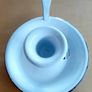 Norway enamel candle holder Image 2
