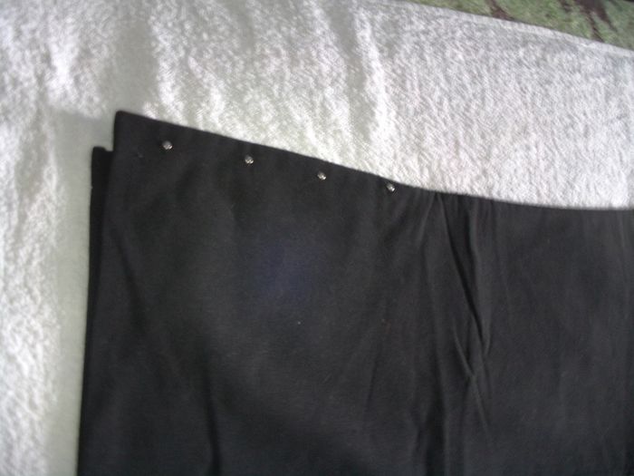 black trousers