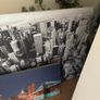 2 very large Manhattan pictures. One lights up Image 2
