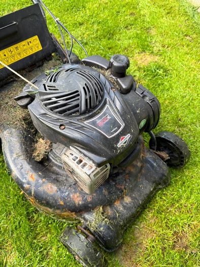Lawnmower Pro-lawn + Ryobi petrol strimmer