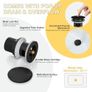 Waterfall Spout Bathroom Sink Mixer Taps,Single Handle Basin Mixer Tap, Lavatory Vessel Faucet,Stainless Steel,Matte Black Vanity Tap Image 7