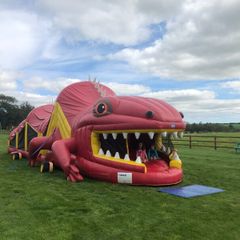 Large Bouncy Castle obstacle course