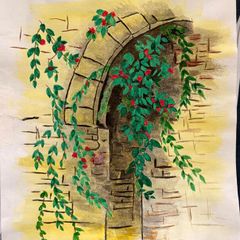 Watercolour Painting - Tunnel