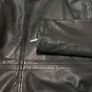 DKNY black leather jacket (xs) Image 6
