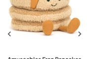 New JELLYCAT Amuseables Fran Pancakes