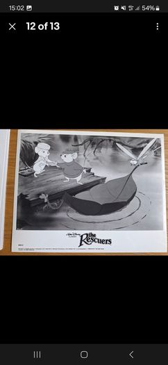 Walt Disney  Classic THE RESCUERS  pres kit