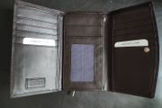 Fine leather wallet purse