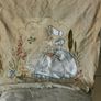 An old piece of embroidered linen Image 2