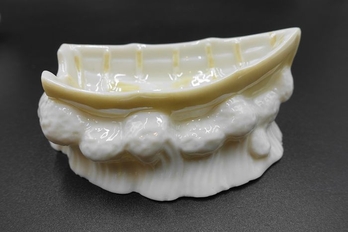 Vintage Belleek Porcelain 3pcs Set