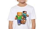 Minecraft Characters Children T-Shirt tee top shirt